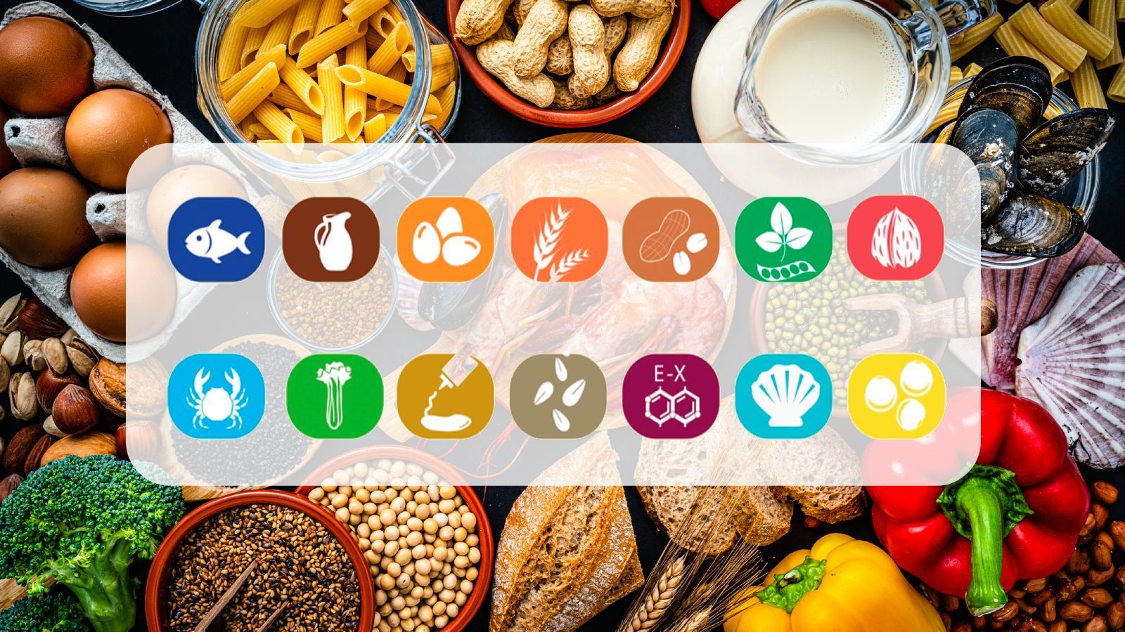 Etiquetado de alérgenos alimentarios más comunes