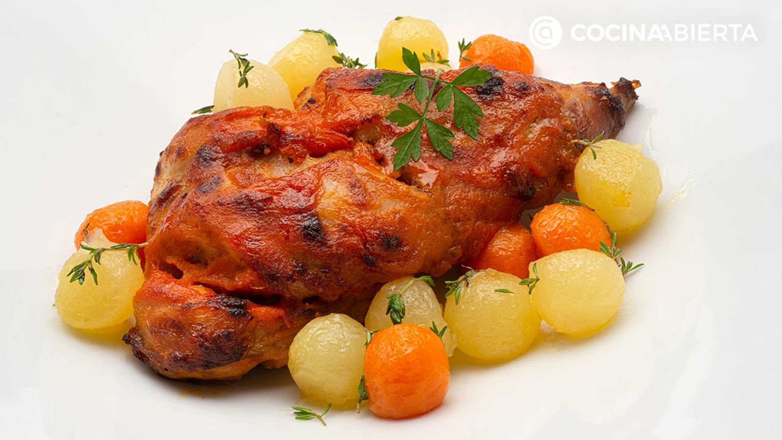 conejo al horno con salsa barbacoa casera karl67670321 conejo al horno con salsa barbacoa casera karl67670321