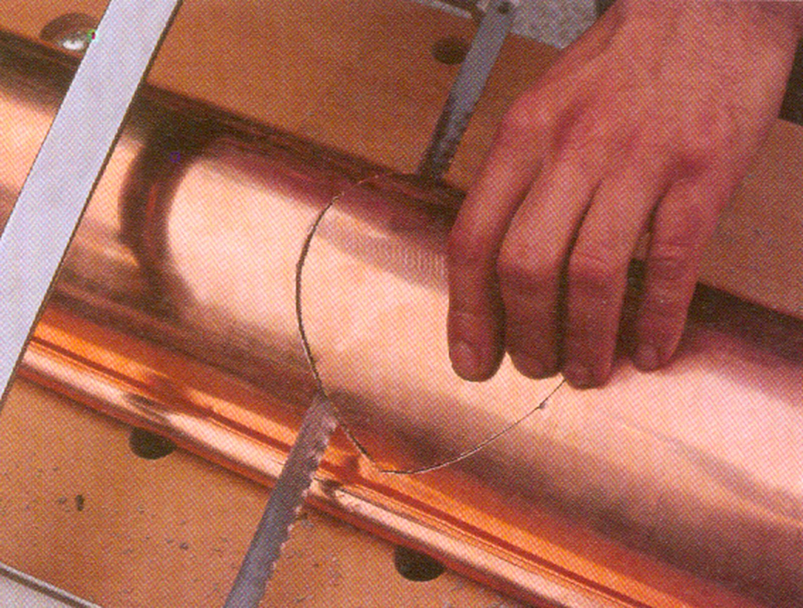 Instalación de un canalón paso 3 Instalación de un canalón paso 3