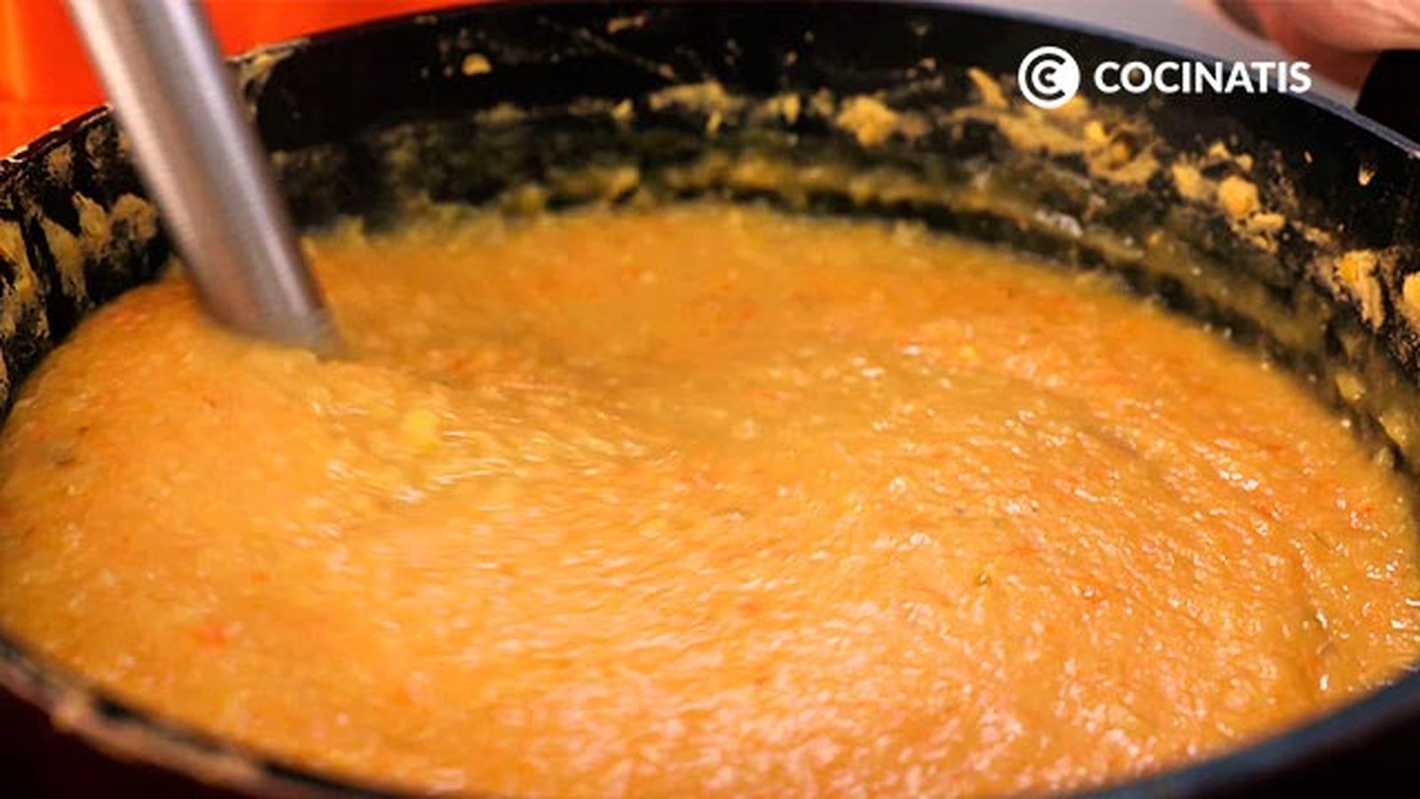 Receta de crema de lentejas rojas con verduras paso 5 Receta de crema de lentejas rojas con verduras paso 5