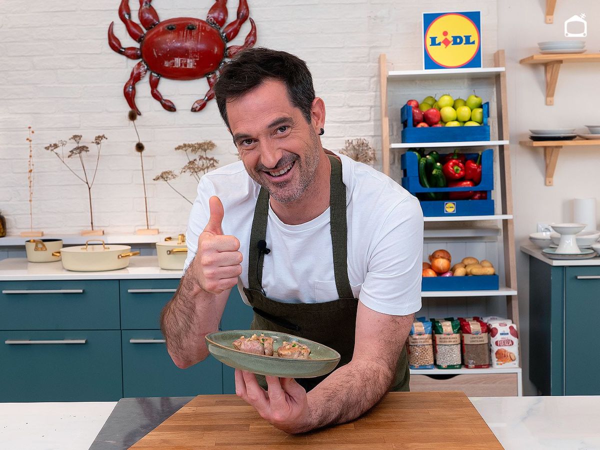 Solomillo de cerdo al ajillo de Joseba Arguiñano