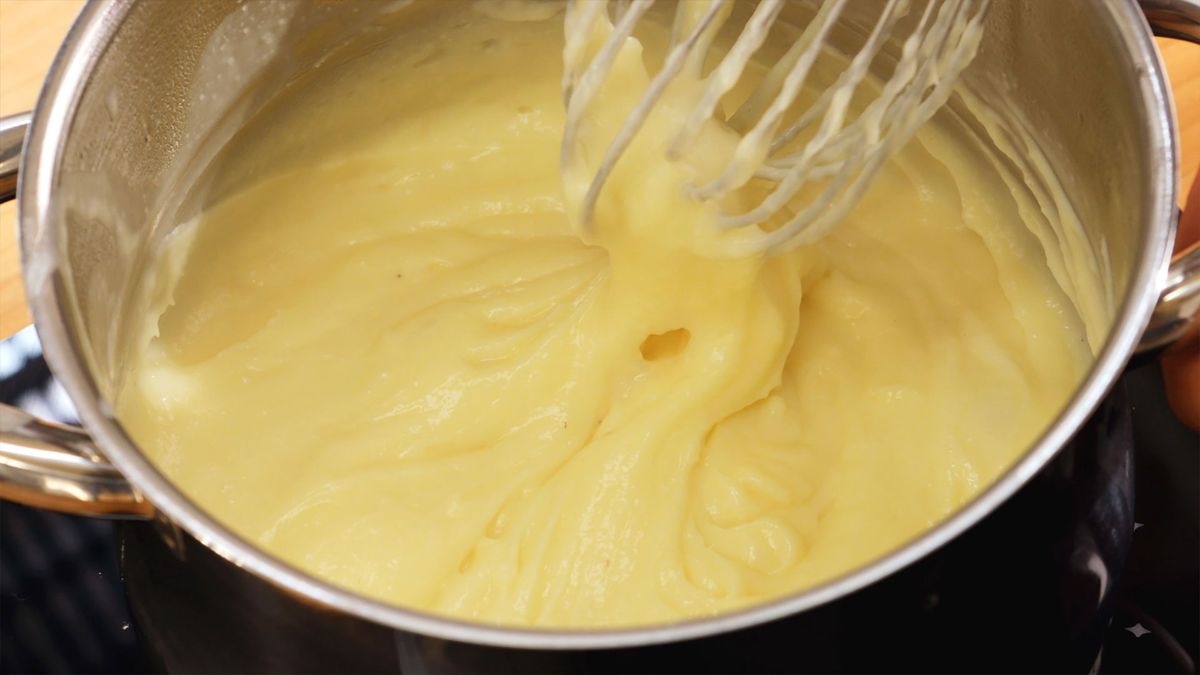 Crema pastelera   Paso 4