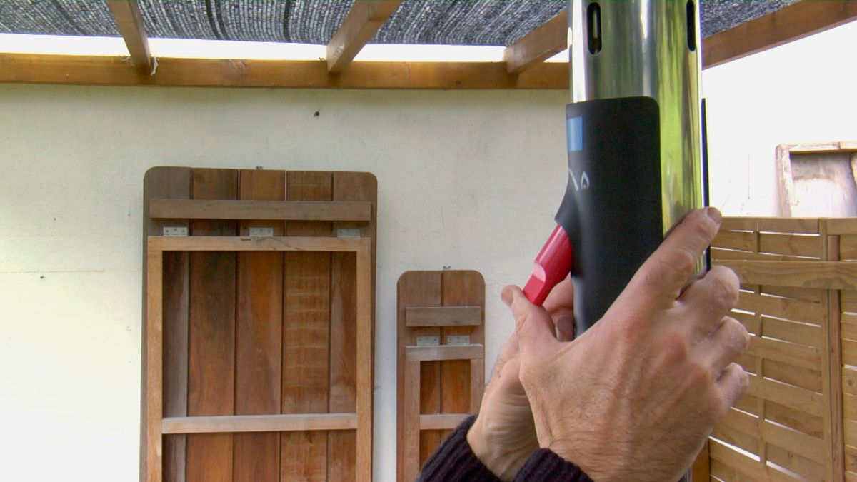 Estufa de exterior paso 9