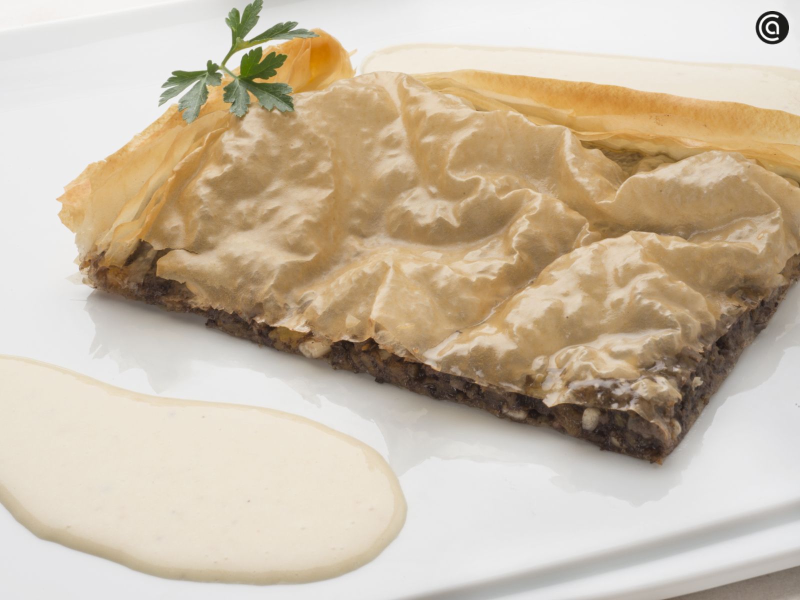 Receta de empanada de morcilla, calabaza y manzana
