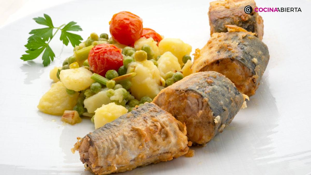 caballa en adobo frita receta