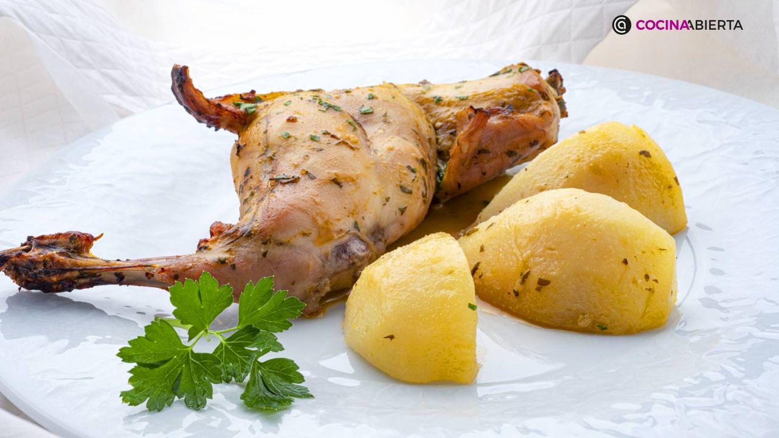 Conejo al horno Conejo al horno