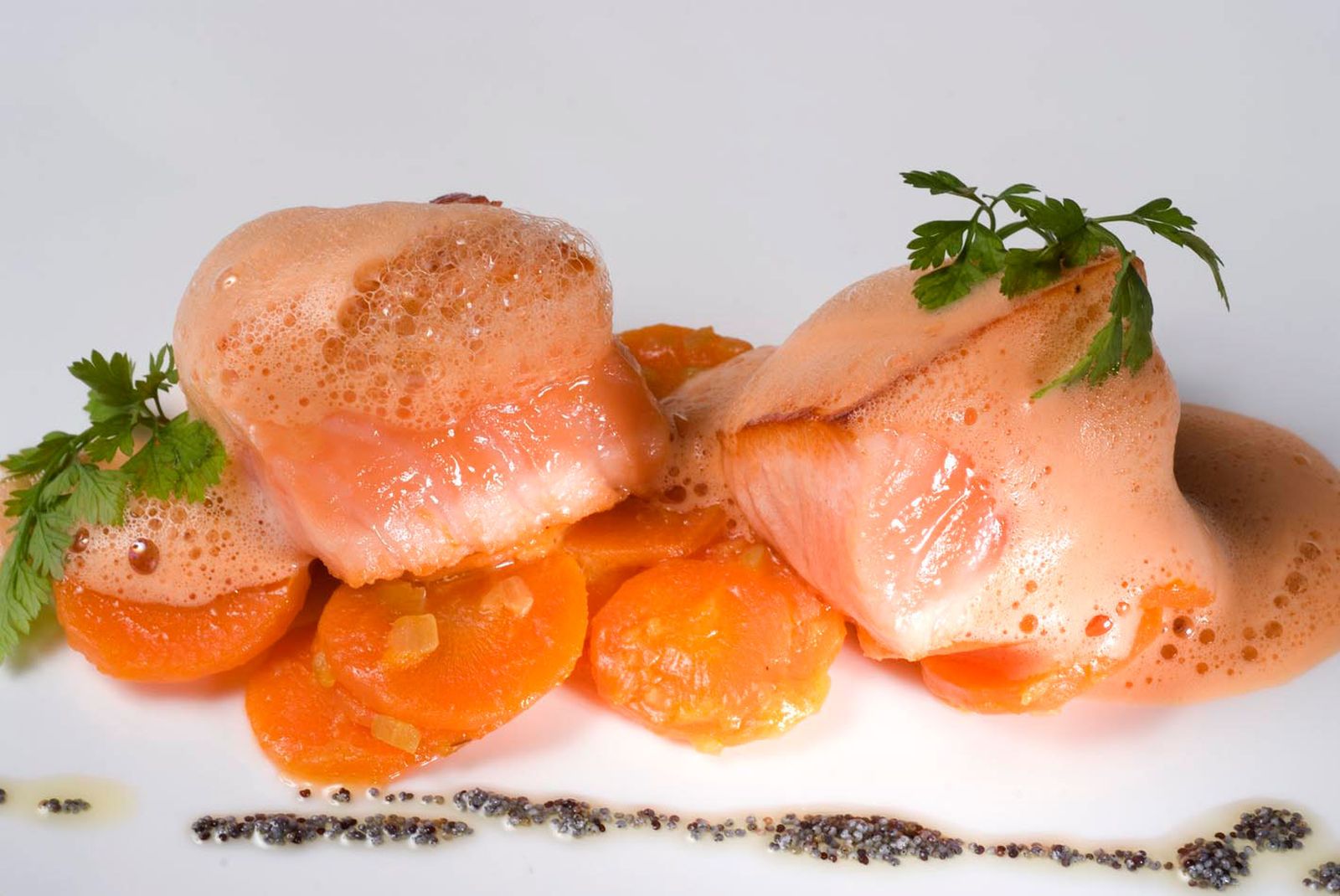 Plato naranja