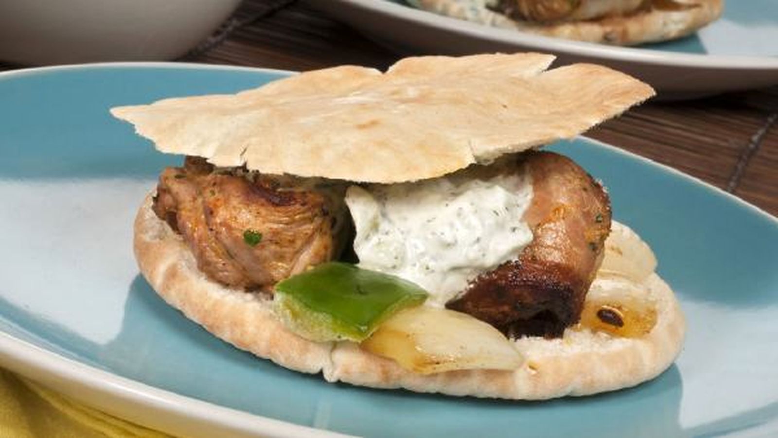 Receta de cordero tzatziki Receta de cordero tzatziki