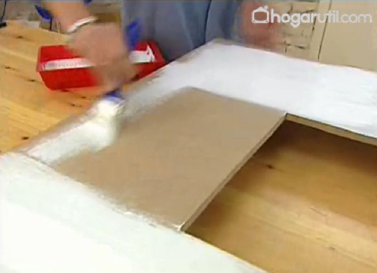 Cómo crear un marco para un espejo p4