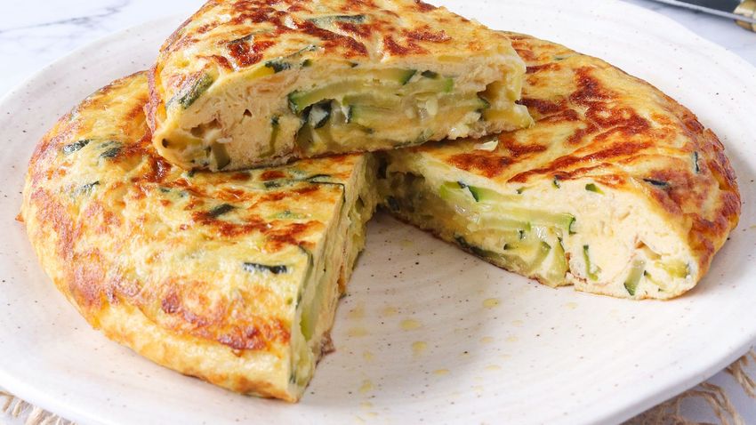 Tortilla de calabacín