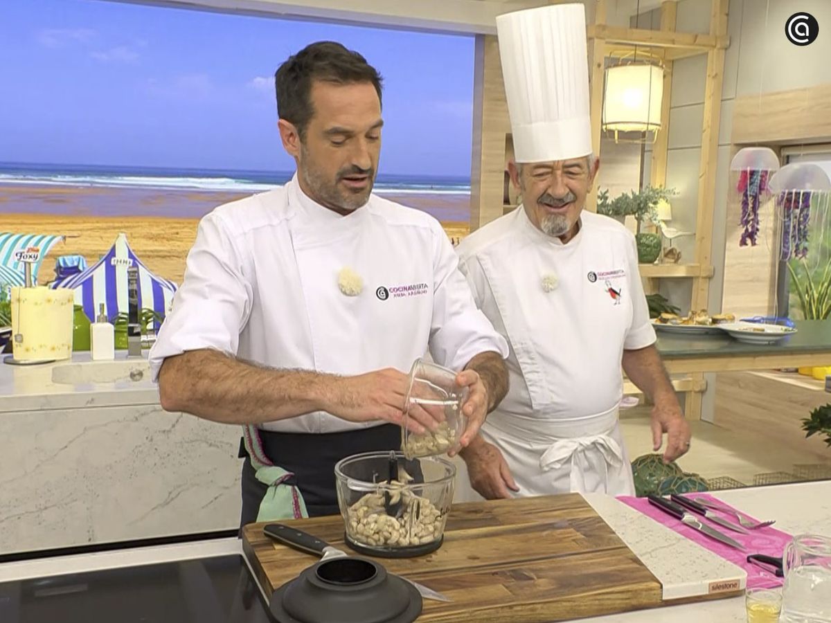 Prepara la crema de anacardo