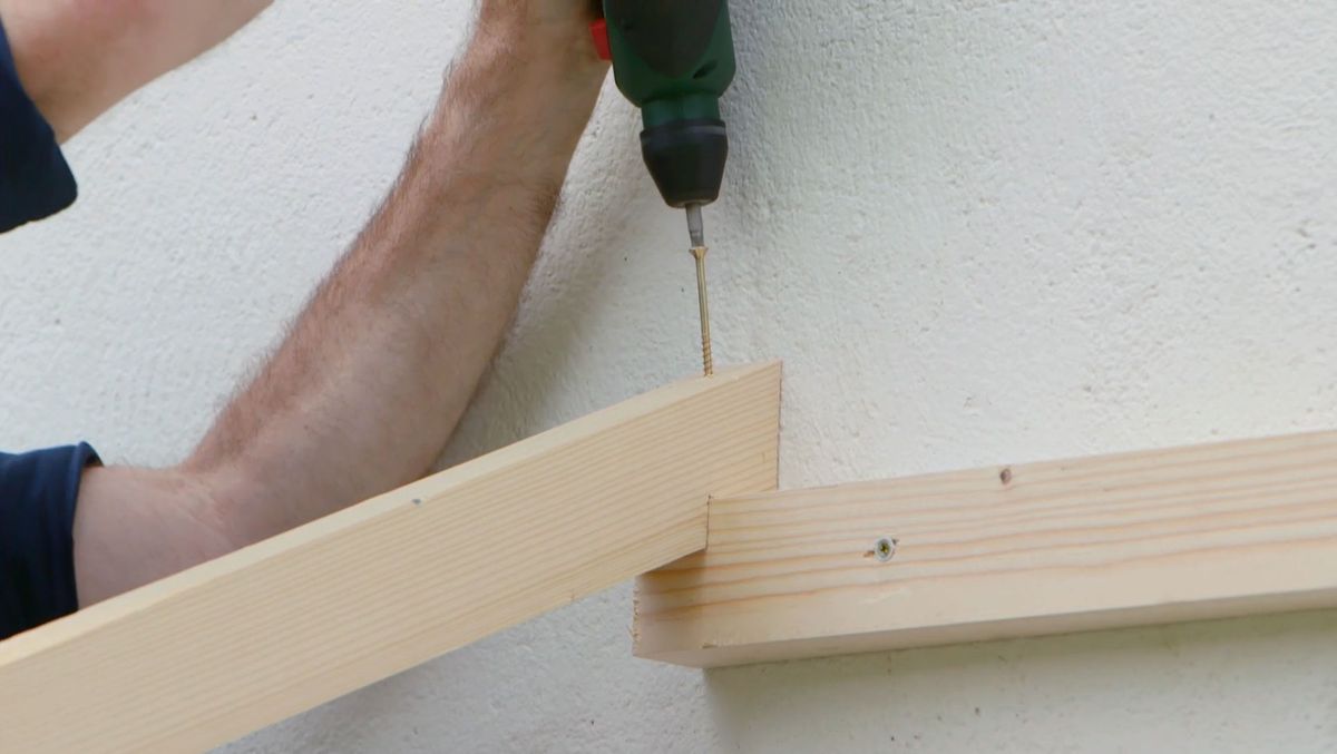 Cómo hacer una cubierta de exterior paso 9