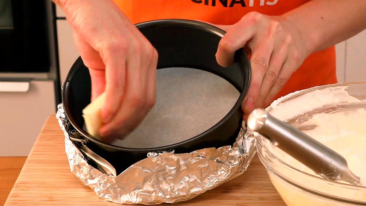 Receta de cheesecake japonés   paso 5