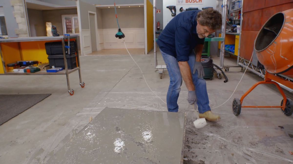 Hacer una mesa de centro de hormigón paso 7