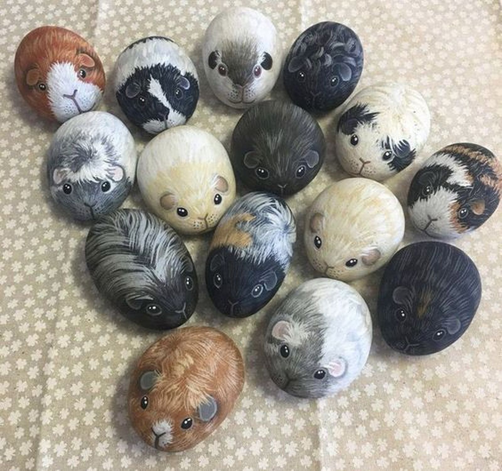 piedras pintadas jardin cobayas pinterest piedras pintadas jardin cobayas pinterest