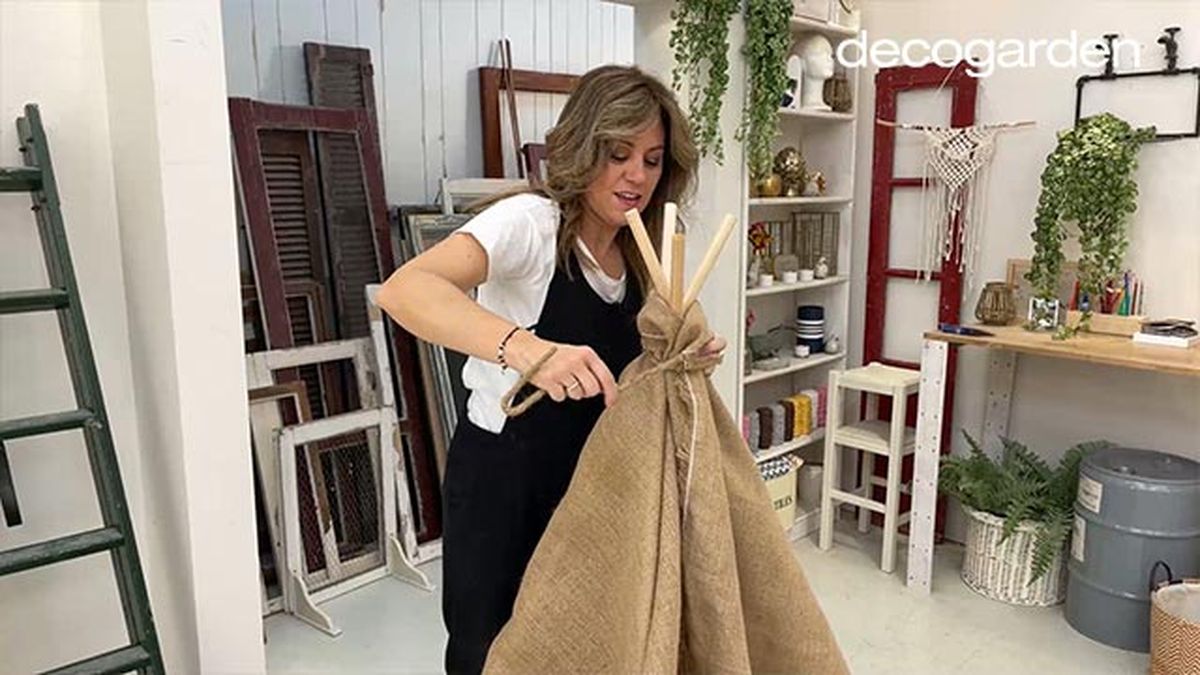 como hacer un tipi paso 6