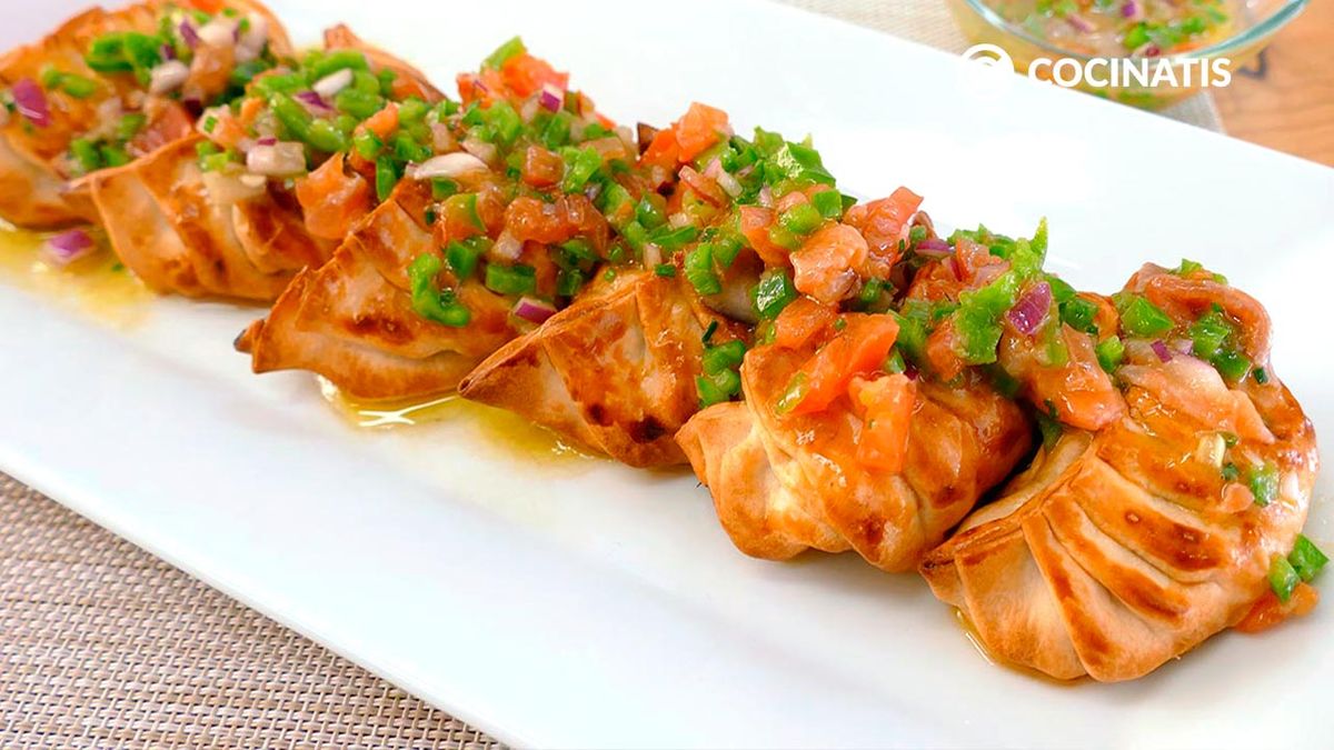 Receta de empanadillas de salmón ahumado