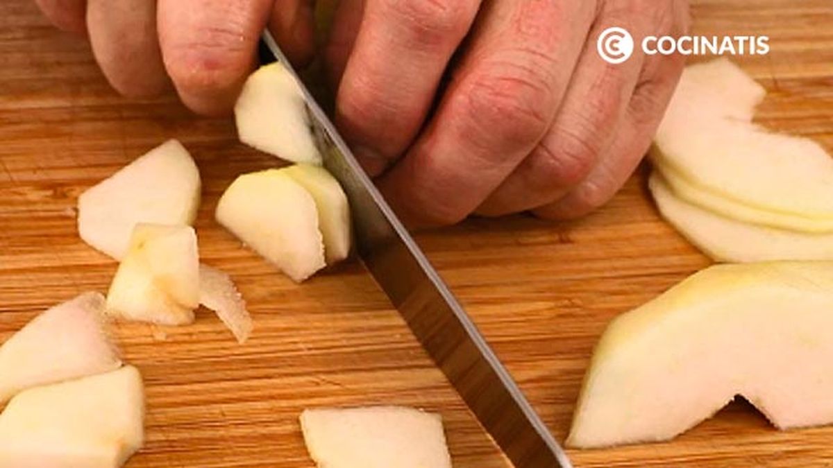 Receta de flognarde de pera  paso 2