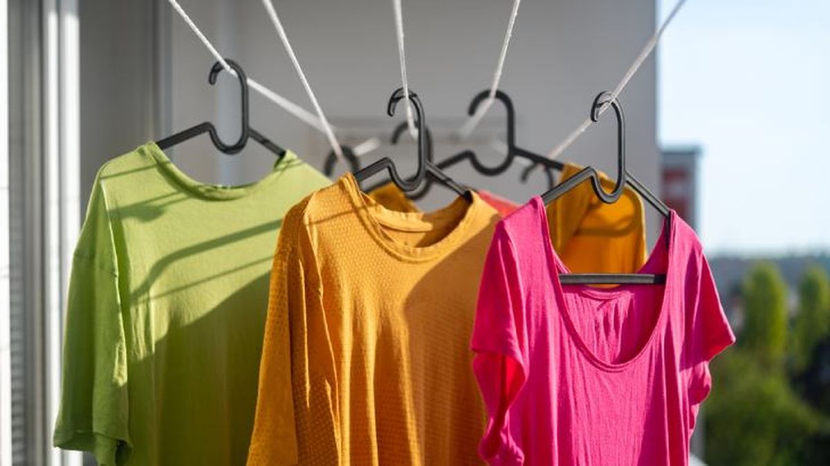 Seca la ropa lo antes posible tras el lavado