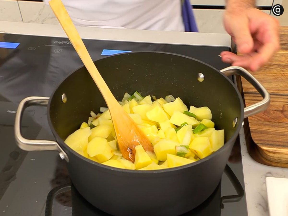 Cubre con agua y cocina