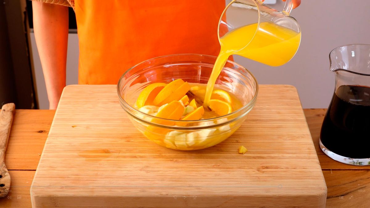 Receta de sangría casera   paso 4