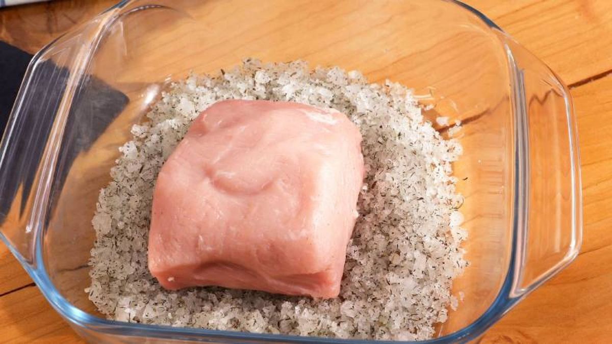 Sándwich cubano   Paso 1