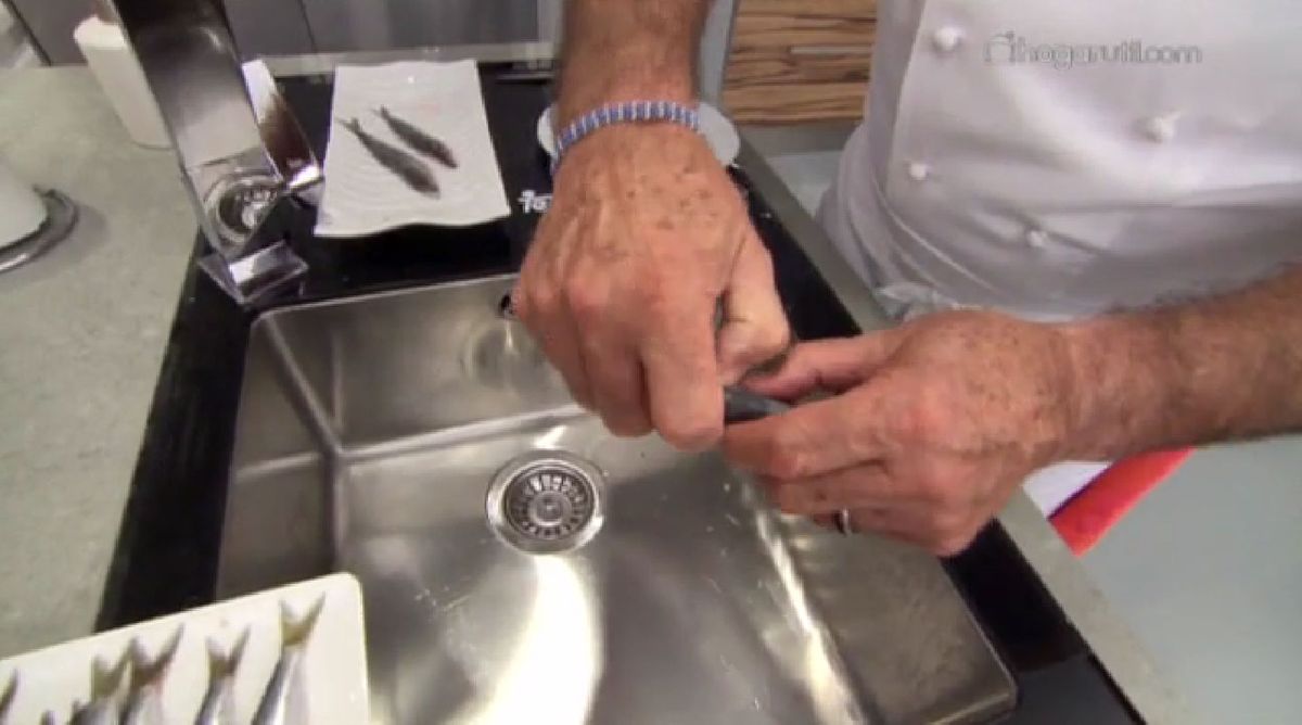 Cómo limpiar las sardinas p1