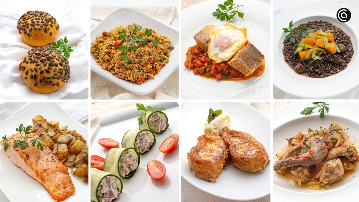 Menú semanal de Cocina Abierta con opciones ligeras, reconfortantes y muy sabrosas