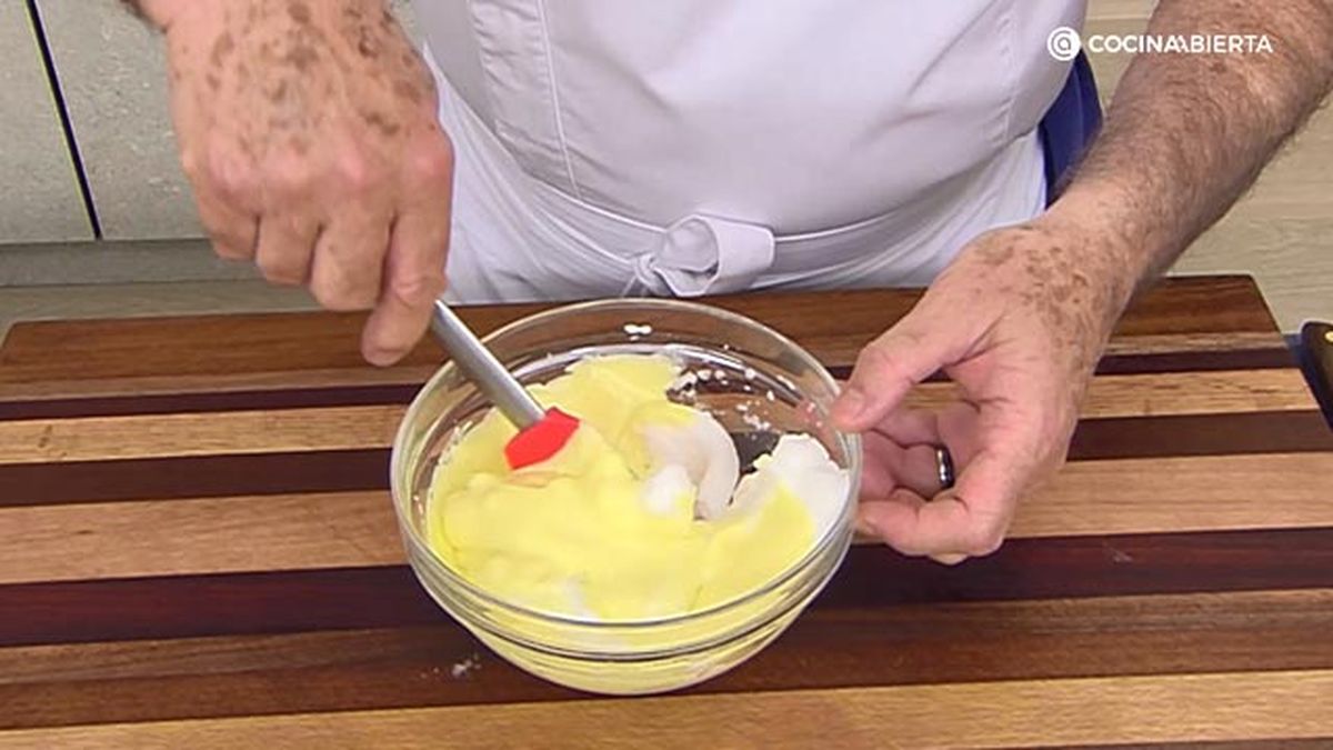 receta bacalao gratinado guisantes ka paso 7 muselina