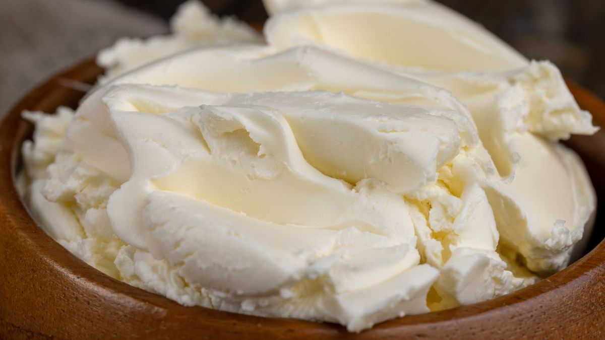 Textura del queso mascarpone
