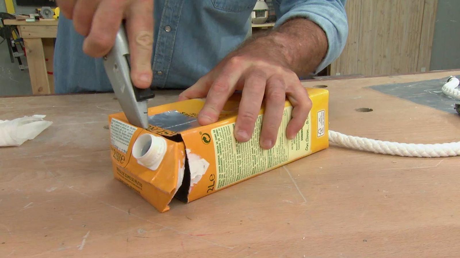 Como hacer topes de cemento para puertas paso 2 Como hacer topes de cemento para puertas paso 2