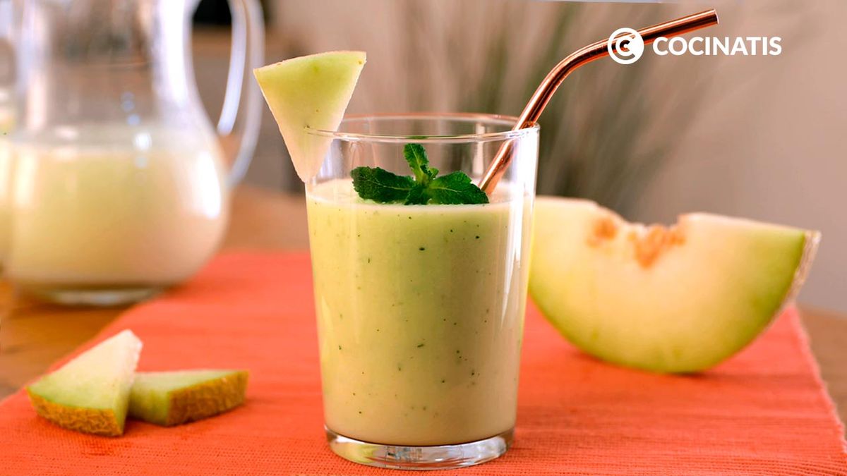 Receta de batido de melón