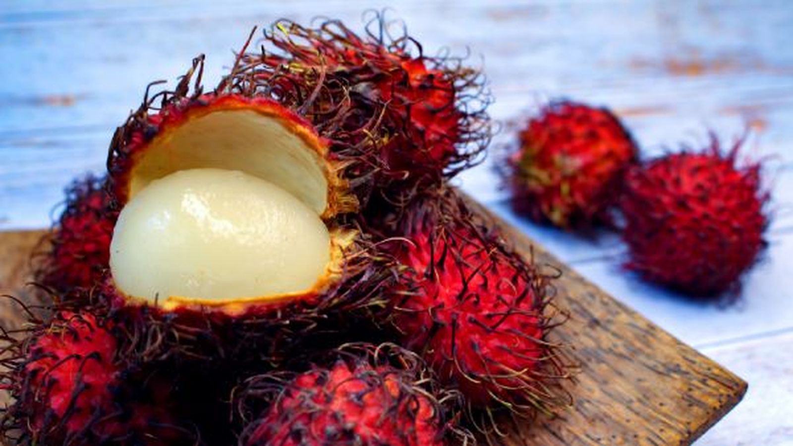Frutas exóticas- rambustán Frutas exóticas- rambustán