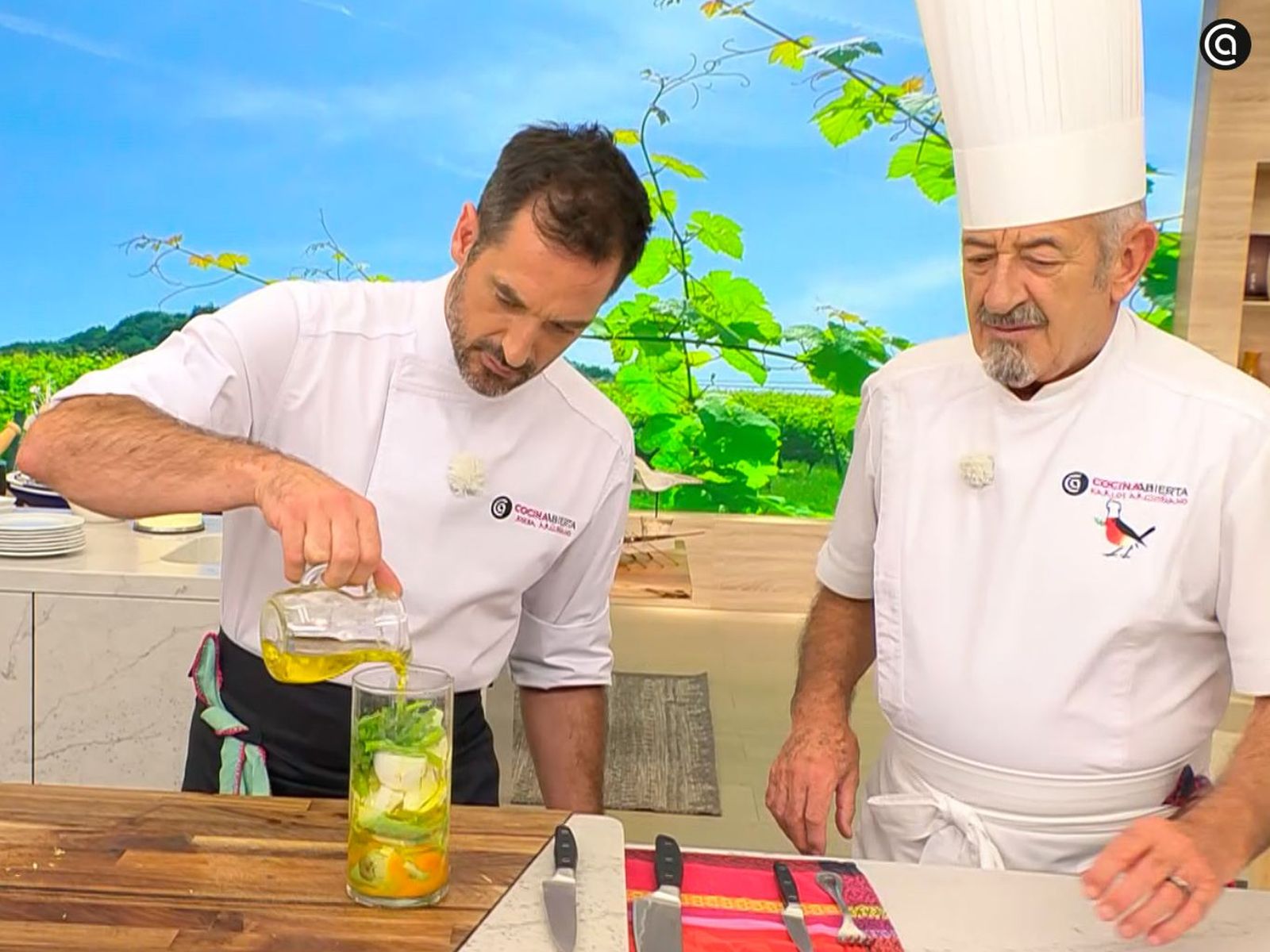 Tritura los ingredientes Tritura los ingredientes