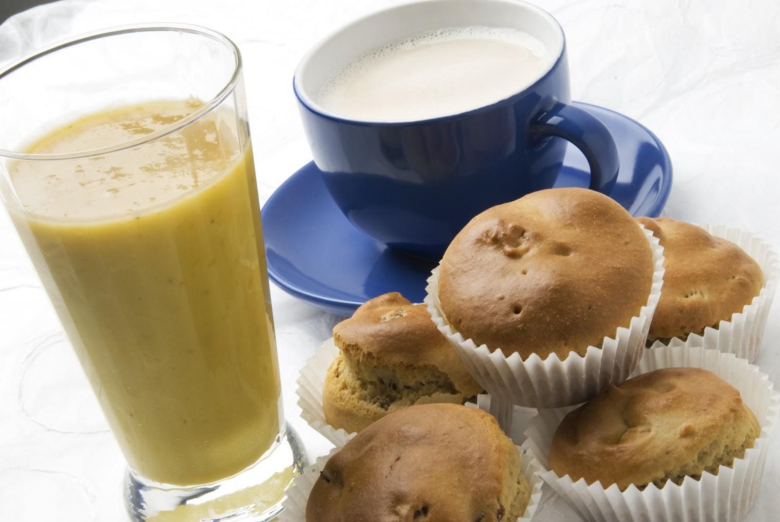 Muffins con batido de aguacate xl Muffins con batido de aguacate xl