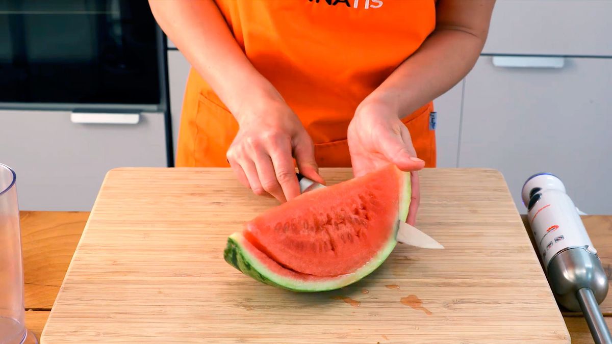 Receta de mermelada de sandía    Paso 1