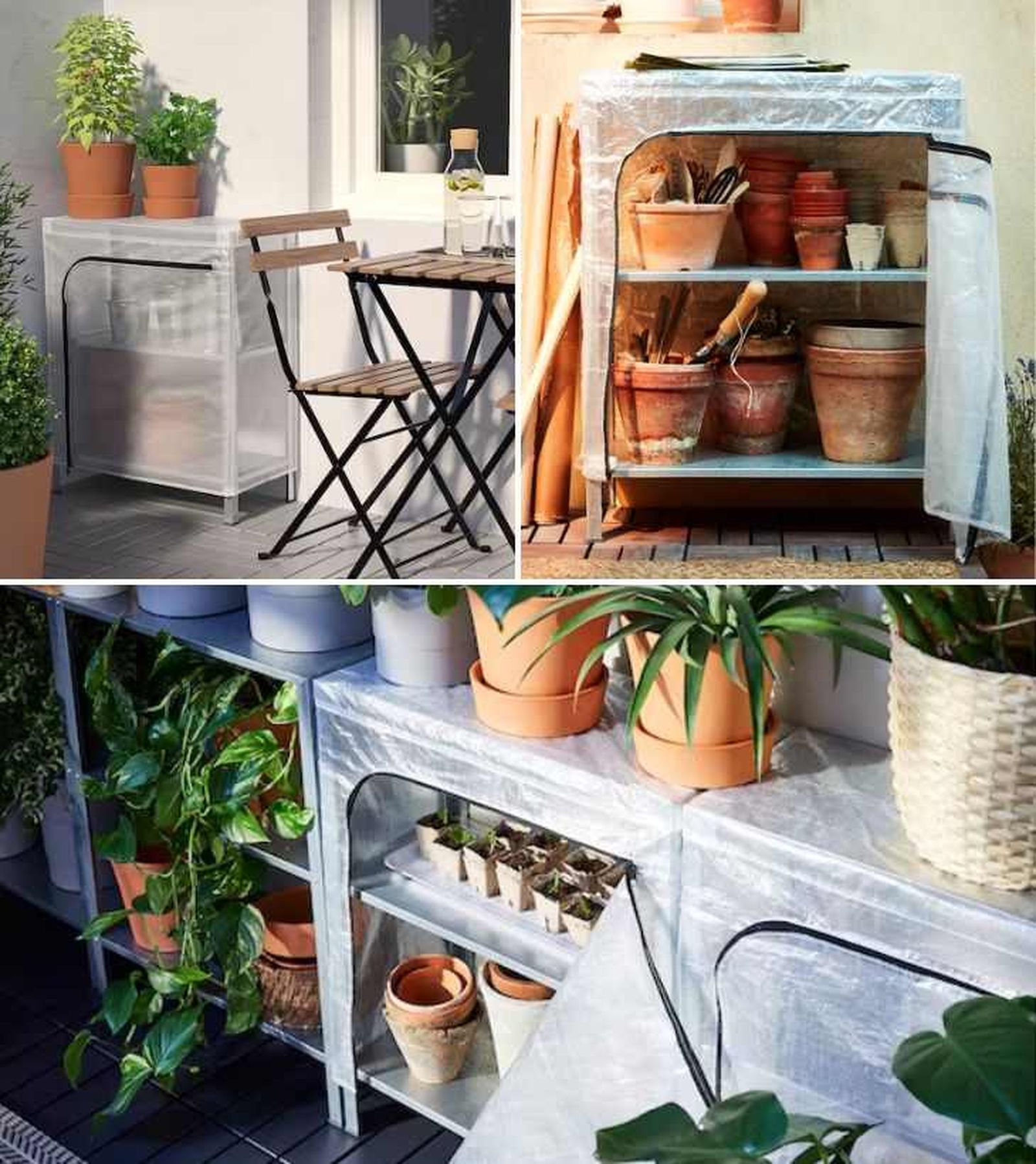usos estanteria con funda para balcon HYLLIS usos estanteria con funda para balcon HYLLIS