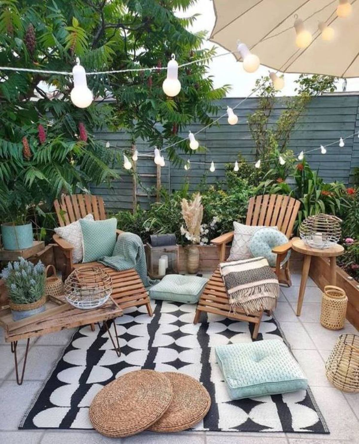 jardin grande sombrilla pinterest nerminealyy