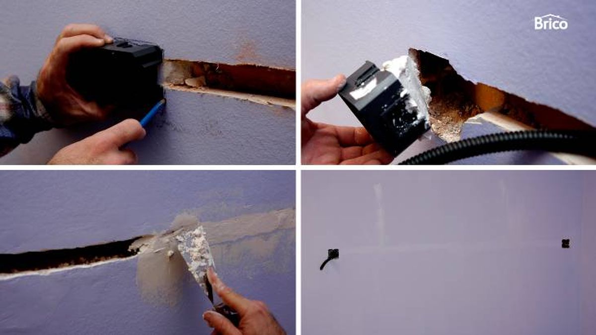 hacer rozas en pared 2