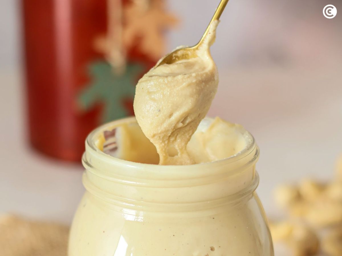 Crema de anacardos casera