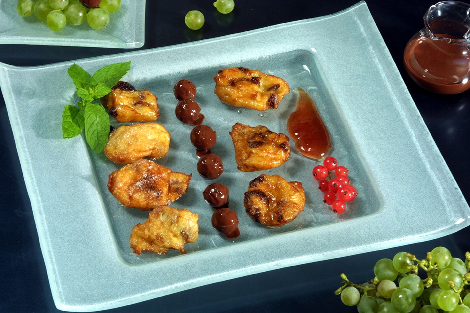 Buñuelos de pasas
