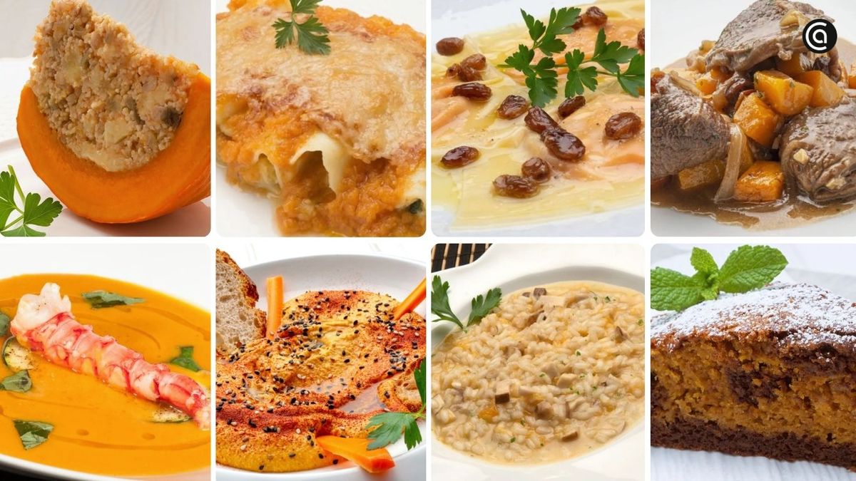 Del hummus al bizcocho: la calabaza se adapta a guisos, cremas, pastas y postres con el sabor más otoñal.