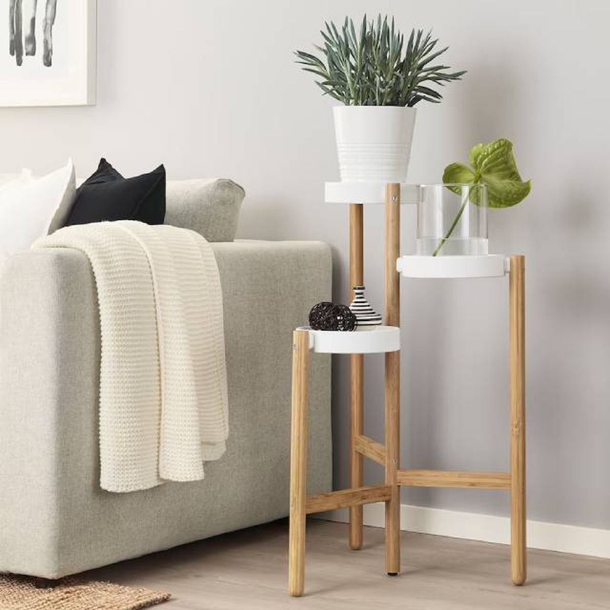 soporte plantas SATSUMAS ikea