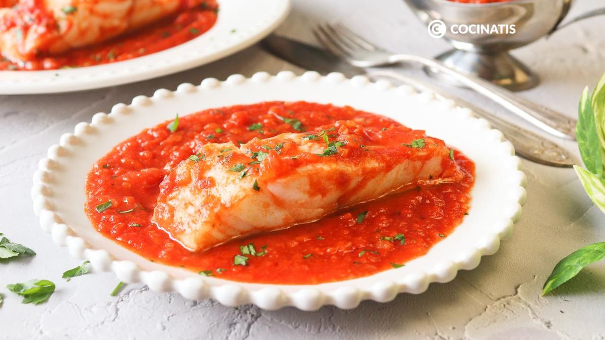Bacalao con tomate