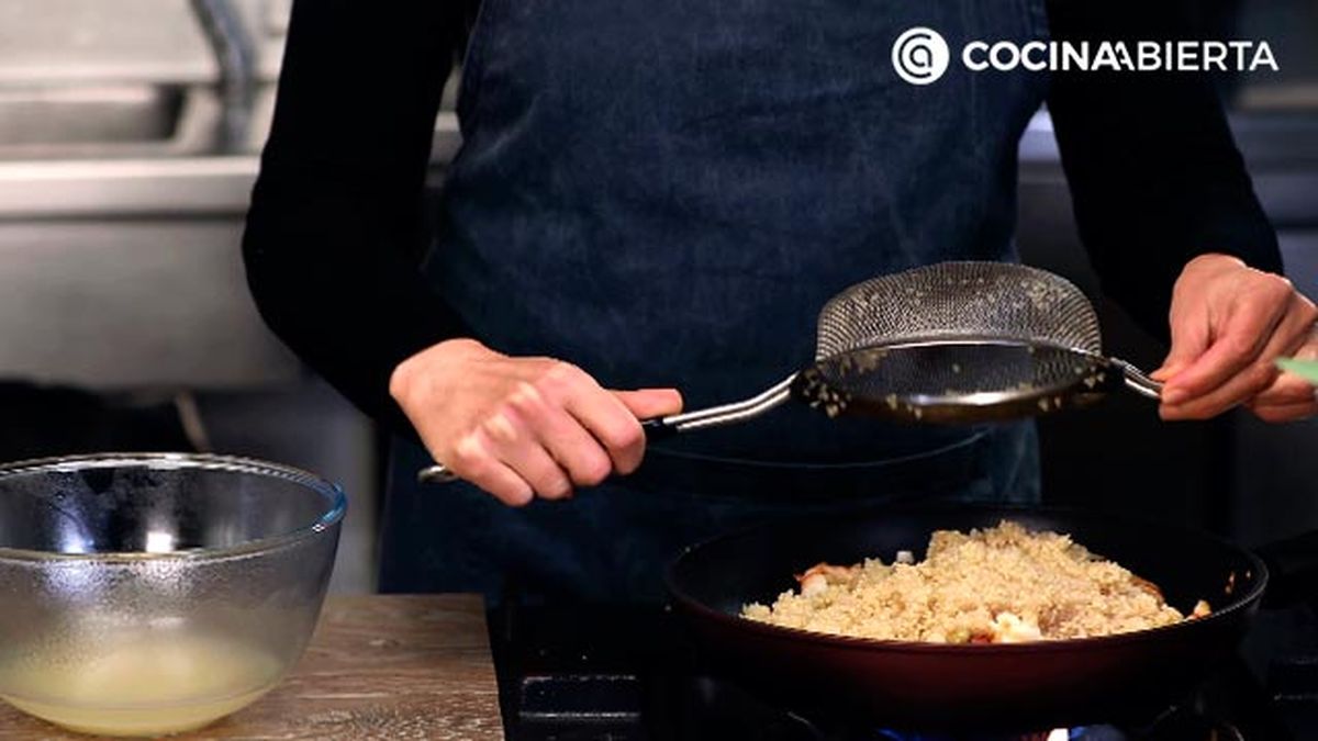 CTIS0871 receta ensalada de quinoa y gambas paso 5 ca