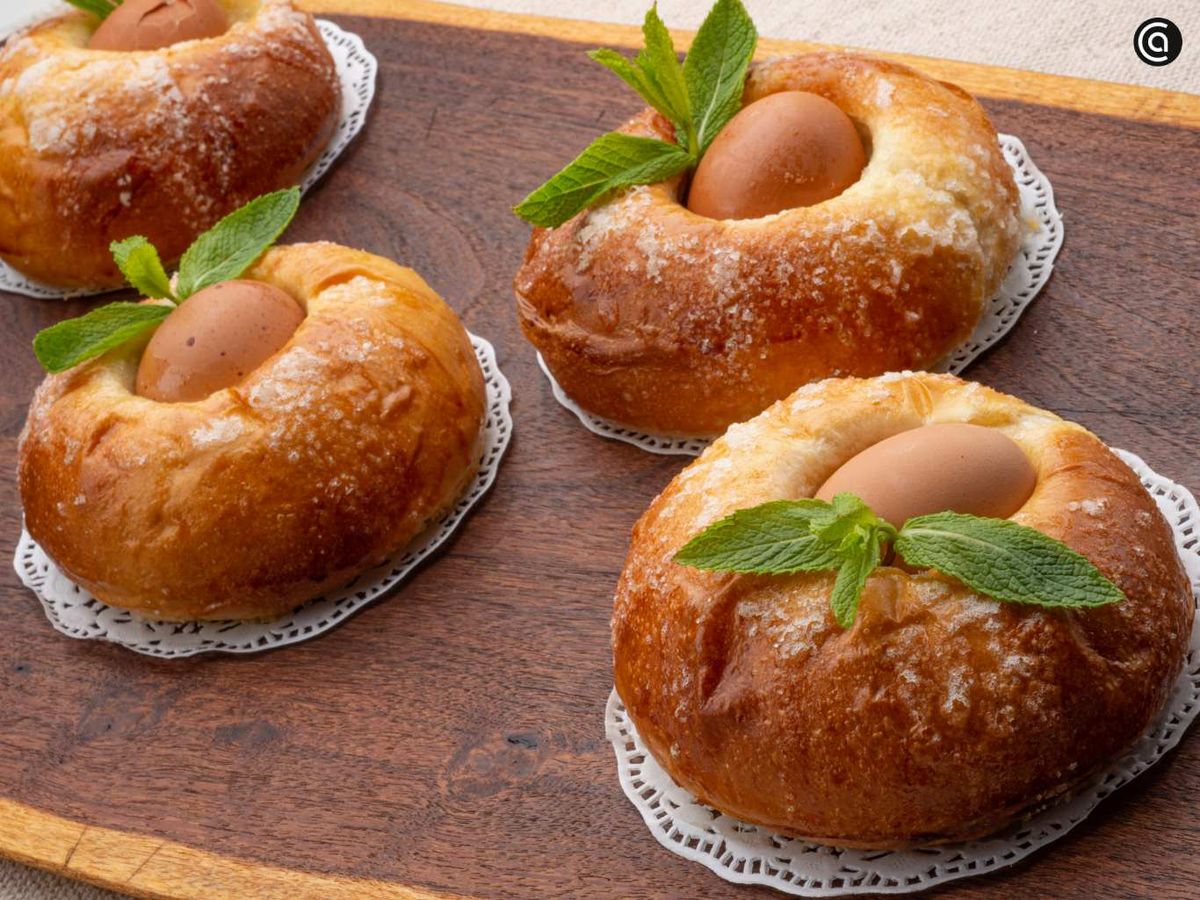 Mona de pascua, el bollo esponjoso de Joseba Arguiñano para disfrutar en Semana Santa