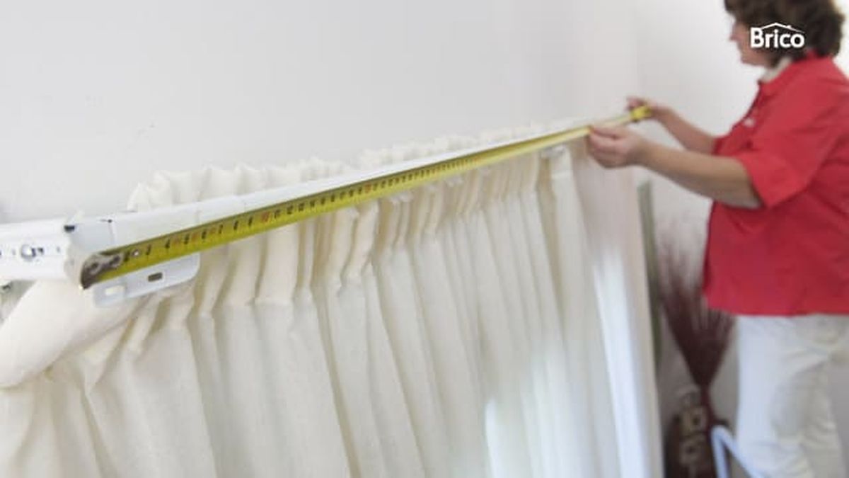 brico 0553 ocultar barra cortina con galerias para cortinas paso 4