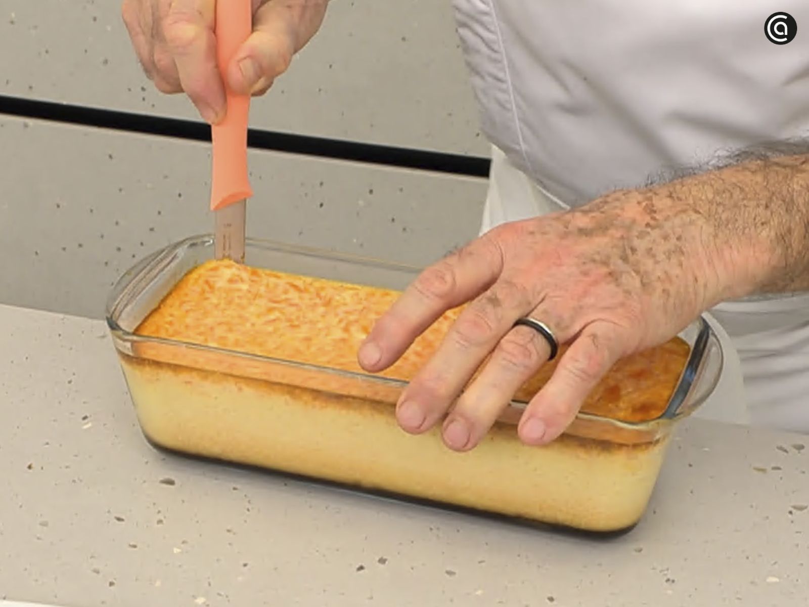 Truco para desmoldar el flan de calabaza