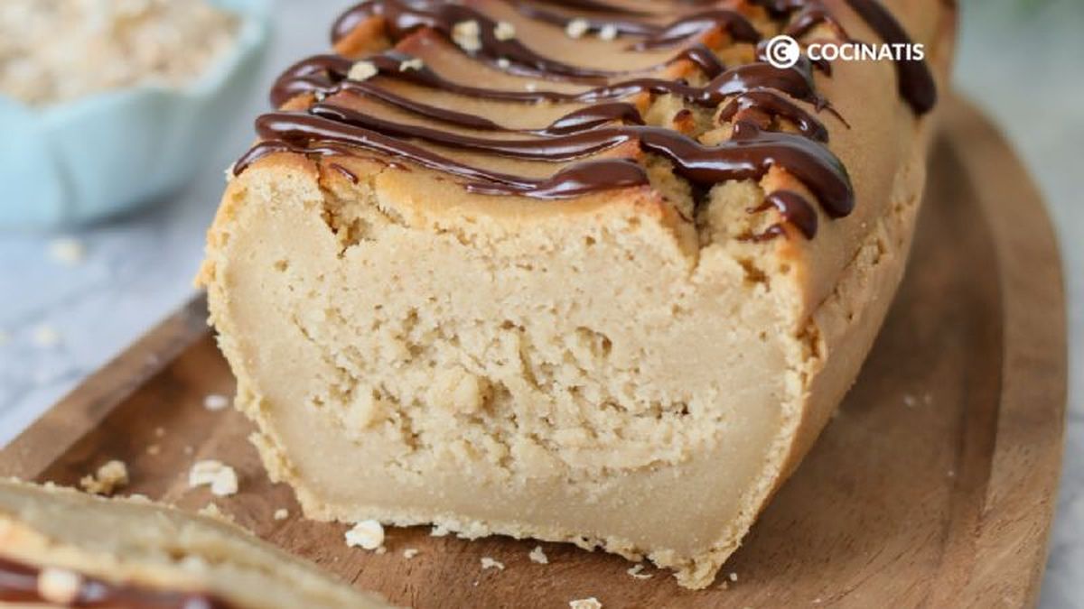 Bizcocho de avena vegano