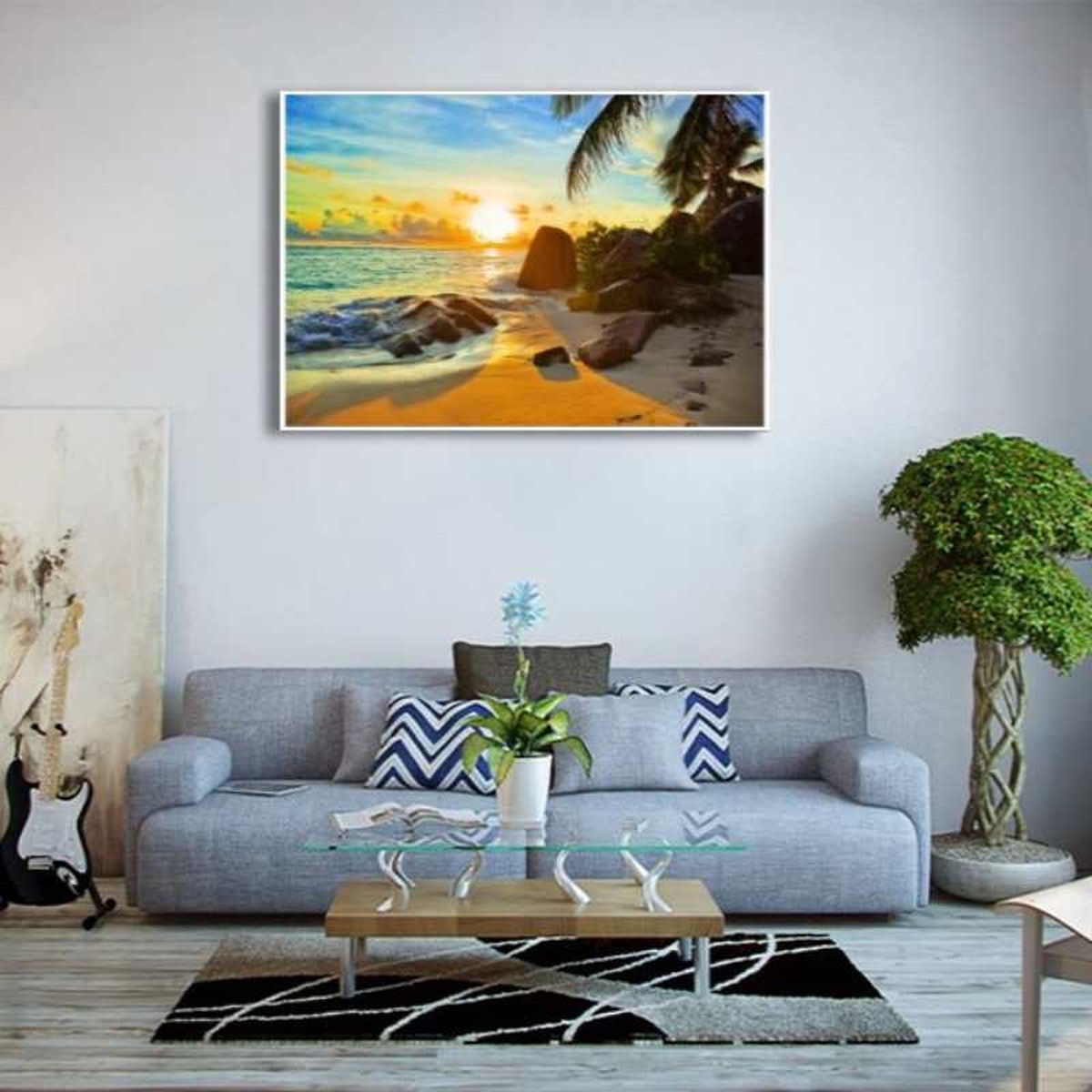 Panel calefactor infrarrojo decorativo